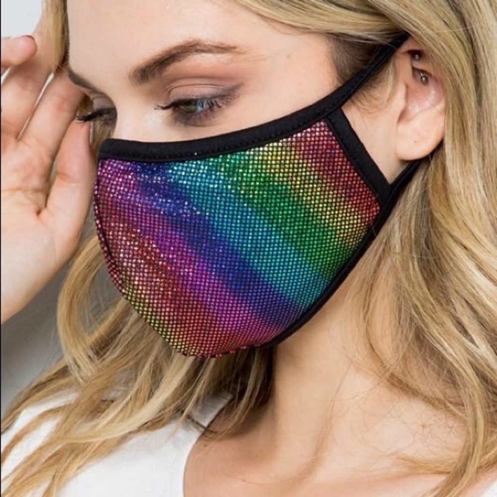 Rainbow Face Mask✨HP - Picture 2 of 2